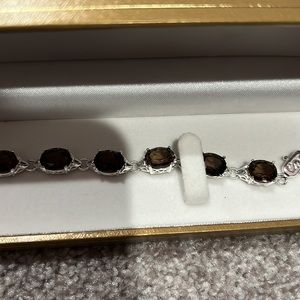 Bracelet brown stone